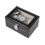 3 pcs Wooden Watch Storage Box