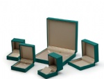 New Design Green Soft Paper Jewelry Box